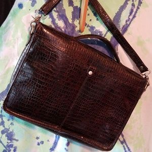 leather Laptop bag